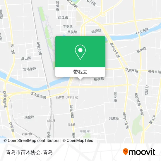 青岛市苗木协会地图