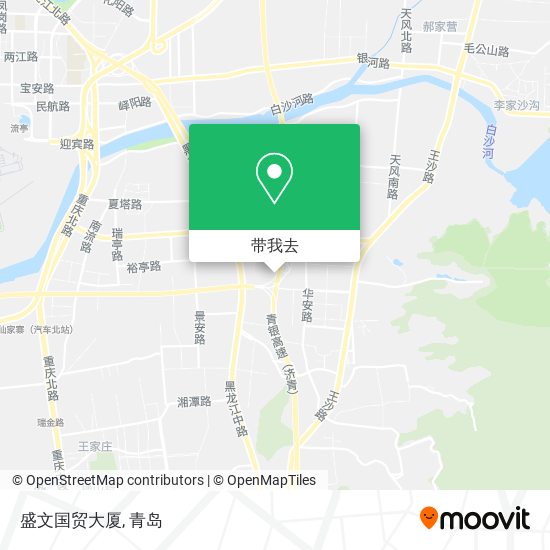 盛文国贸大厦地图