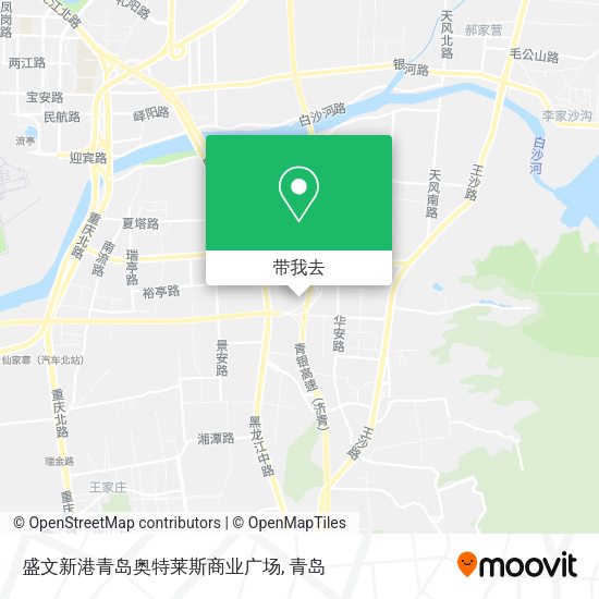 盛文新港青岛奥特莱斯商业广场地图