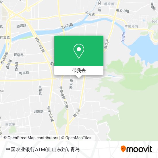 中国农业银行ATM(仙山东路)地图