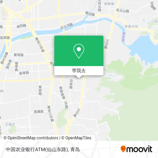 中国农业银行ATM(仙山东路)地图