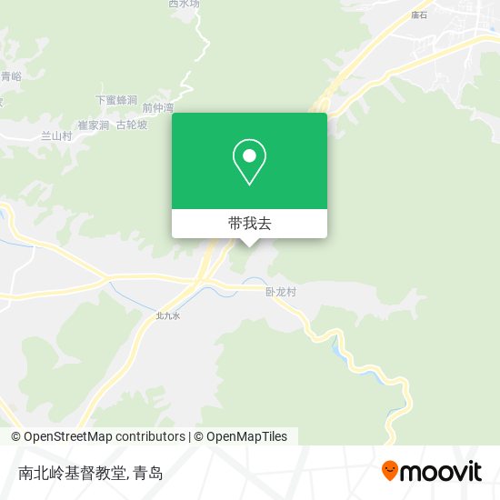 南北岭基督教堂地图