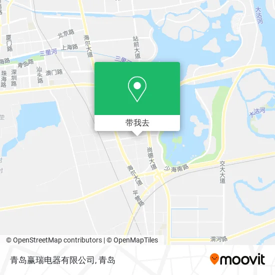 青岛赢瑞电器有限公司地图