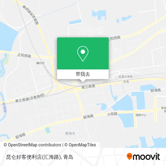 昆仑好客便利店(汇海路)地图
