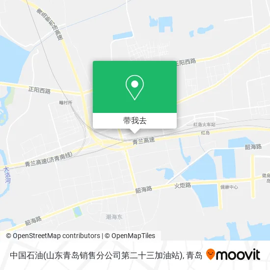中国石油(山东青岛销售分公司第二十三加油站)地图