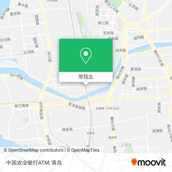 中国农业银行ATM地图