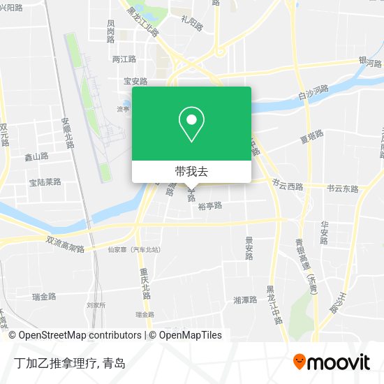 丁加乙推拿理疗地图