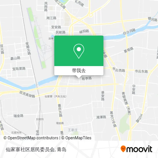仙家寨社区居民委员会地图