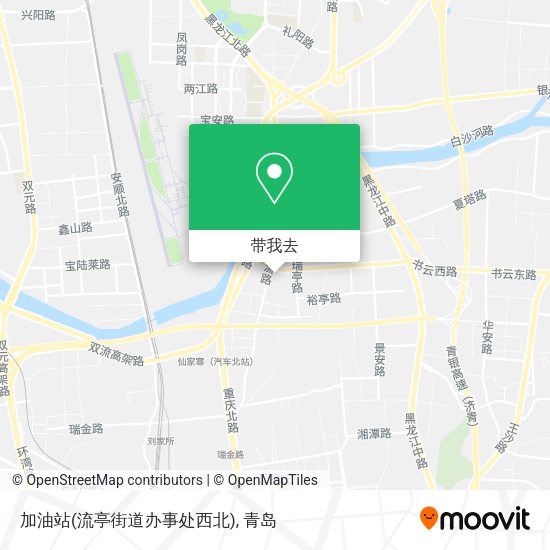 加油站(流亭街道办事处西北)地图