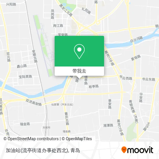 加油站(流亭街道办事处西北)地图