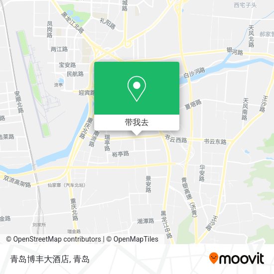 青岛博丰大酒店地图