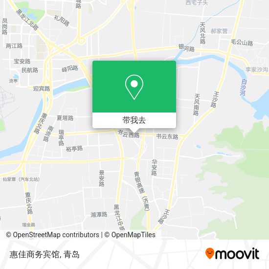 惠佳商务宾馆地图