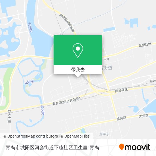 青岛市城阳区河套街道下疃社区卫生室地图