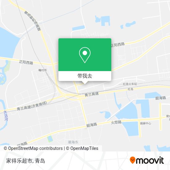 家得乐超市地图