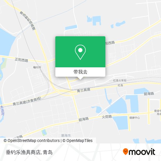 垂钓乐渔具商店地图
