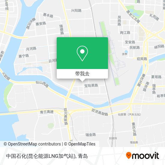 中国石化(昆仑能源LNG加气站)地图