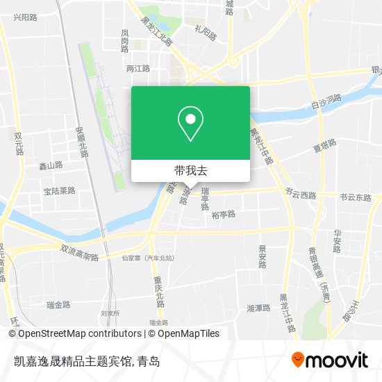 凯嘉逸晟精品主题宾馆地图