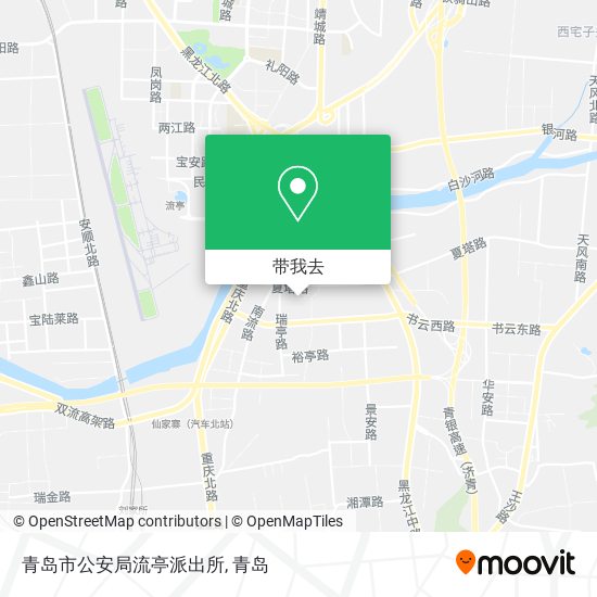 青岛市公安局流亭派出所地图