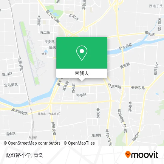 赵红路小学地图