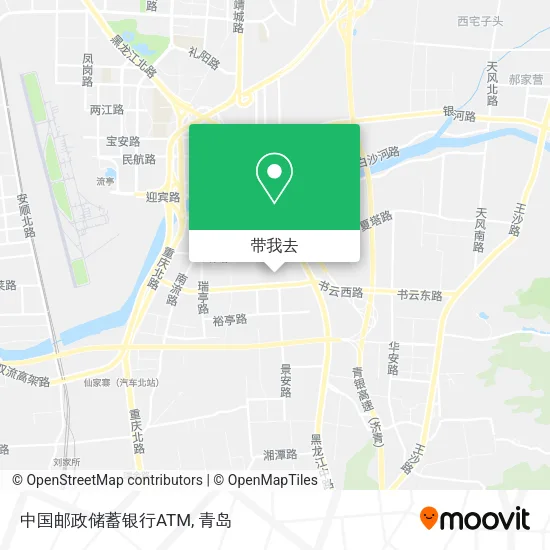 中国邮政储蓄银行ATM地图