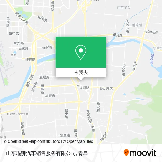 山东琨狮汽车销售服务有限公司地图