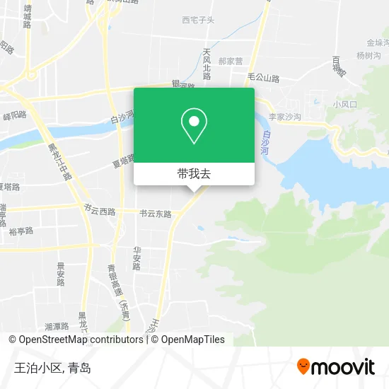 王泊小区地图