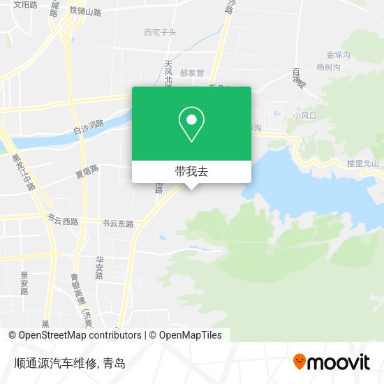 顺通源汽车维修地图