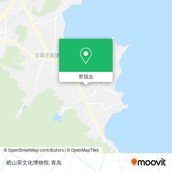崂山茶文化博物馆地图