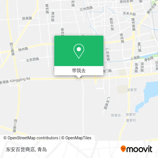 东安百货商店地图