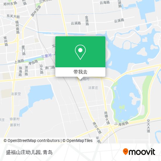 盛福山庄幼儿园地图