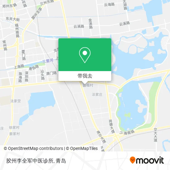 胶州李全军中医诊所地图