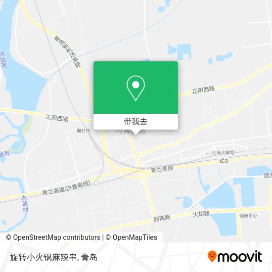 旋转小火锅麻辣串地图