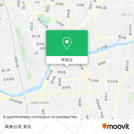 飒爽台球地图