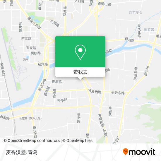 麦香汉堡地图