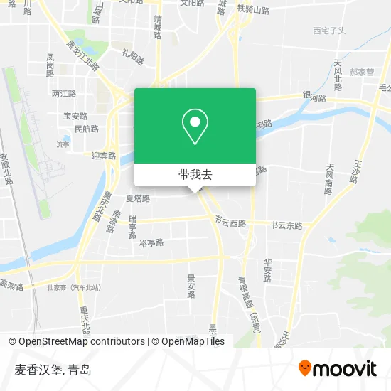 麦香汉堡地图
