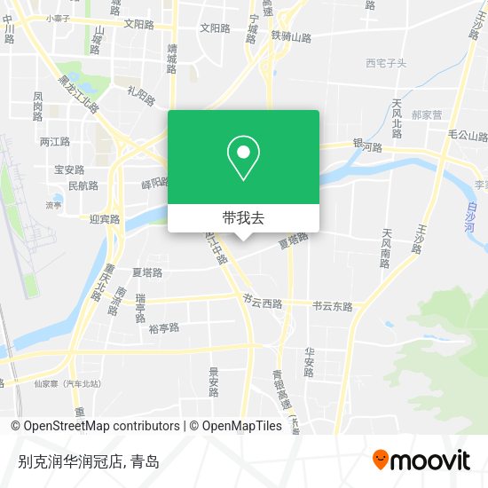 别克润华润冠店地图