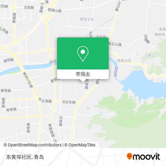 东黄埠社区地图