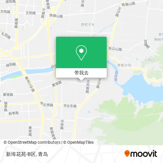 新埠花苑-B区地图