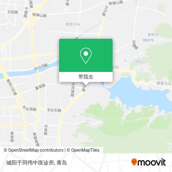 城阳于同伟中医诊所地图