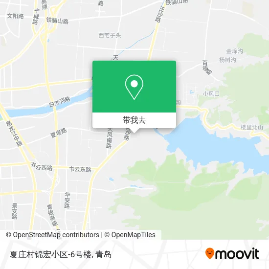 夏庄村锦宏小区-6号楼地图