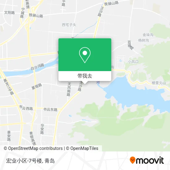 宏业小区-7号楼地图