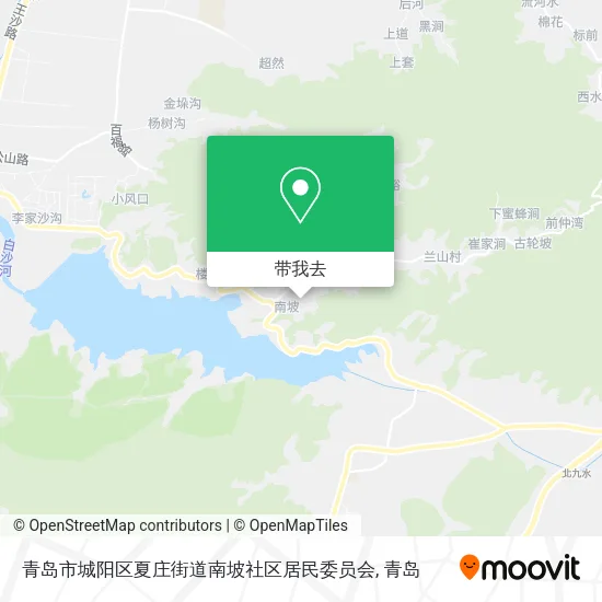 青岛市城阳区夏庄街道南坡社区居民委员会地图