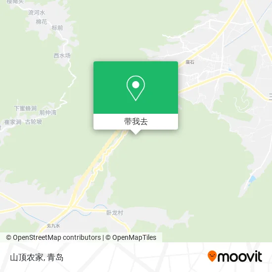 山顶农家地图