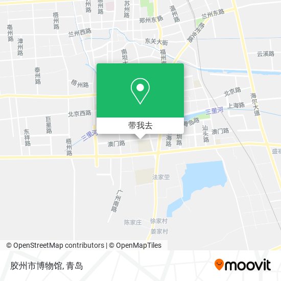 胶州市博物馆地图