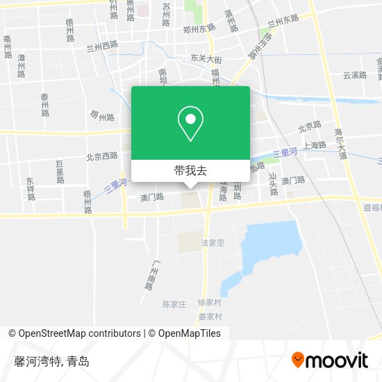 馨河湾特地图