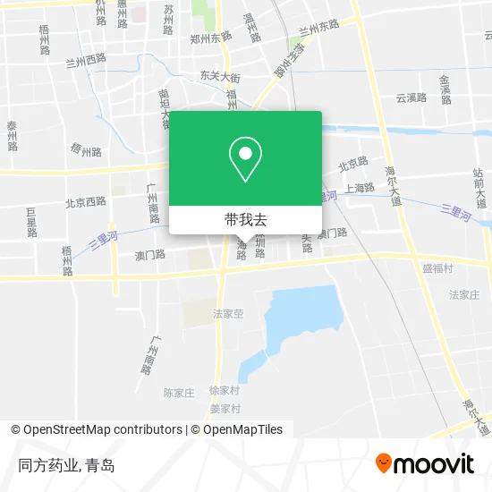 同方药业地图