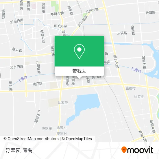 浮翠园地图