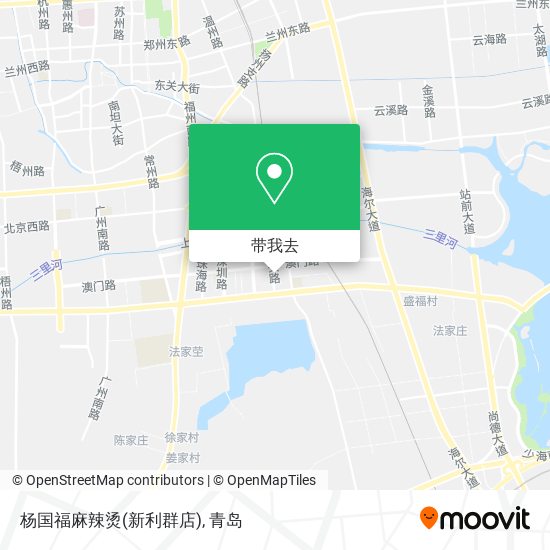杨国福麻辣烫(新利群店)地图