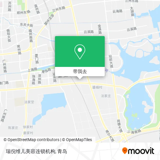 瑞倪维儿美容连锁机构地图