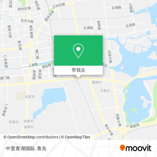 中置青湖国际地图